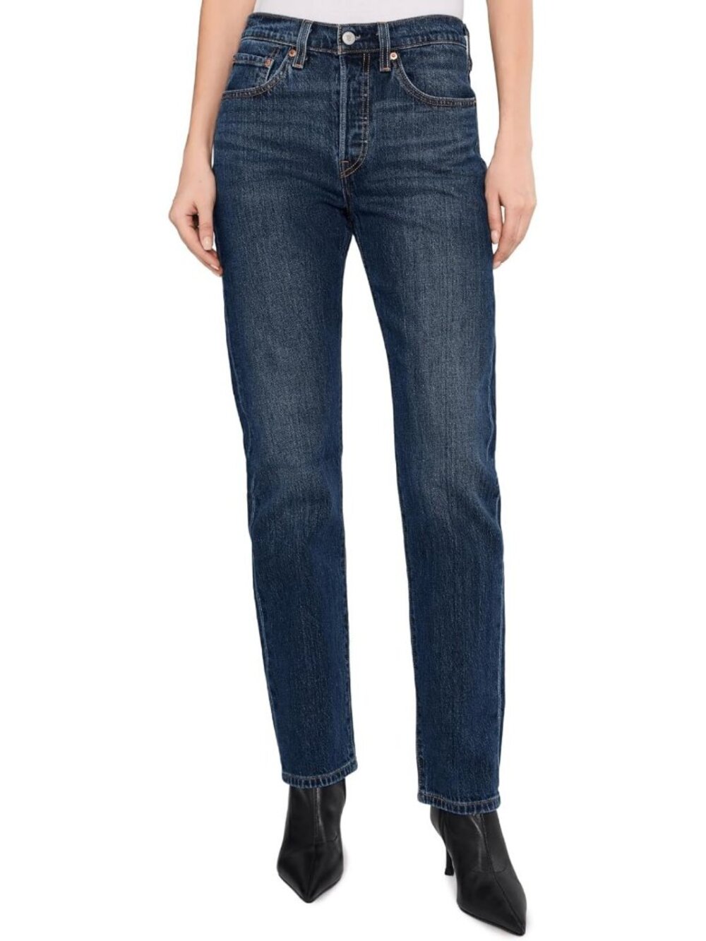 High-Waisted Women's 501® Jeans - Classic Fit, Vintage Style, Denim Bottoms